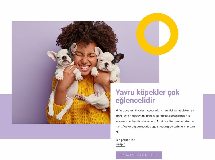 Kuklalar çok eğlencelidir Web Sitesi Oluşturucu Şablonları