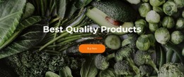 Fresh And Delicious HTML CSS Website Template