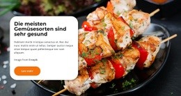Premium-Website-Builder Für Süßes Huhn