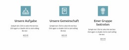 Mehrzweck-Website-Builder Für Kirche Für Dich