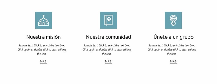 Iglesia para ti Diseño de páginas web