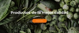 La Página De Destino Más Creativa Para Fresco Y Delicioso