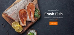 Sea Products - Simple Website Template