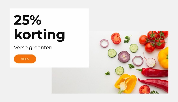 Catering naar uw wensen Joomla-sjabloon