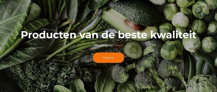 Vers en lekker Sjabloon voor één pagina