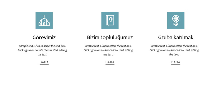 Kilise senin için WordPress Teması