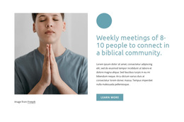 Weekly Meetings Templates Html5 Responsive Free