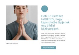 Heti Találkozók - HTML Oldalsablon