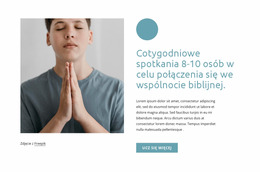 Cotygodniowe Spotkania - Profesjonalny Szablon Joomla