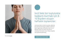 Haftalık Toplantılar - HTML Sayfası Şablonu