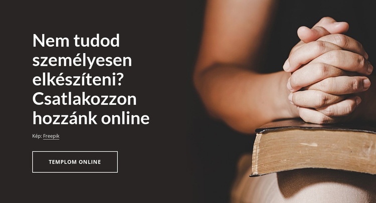 Csatlakozzon hozzánk online HTML Sablon