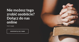 Dołącz Do Nas Online - Darmowy Szablon HTML