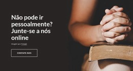 Modelo De Design Gratuito Para Junte-Se A Nós Online