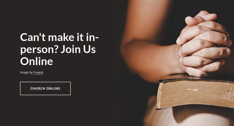 Join Us Online Squarespace Template Alternative