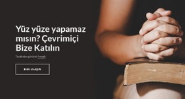 Online Bize Katılın - En Iyi HTML5 Şablonu