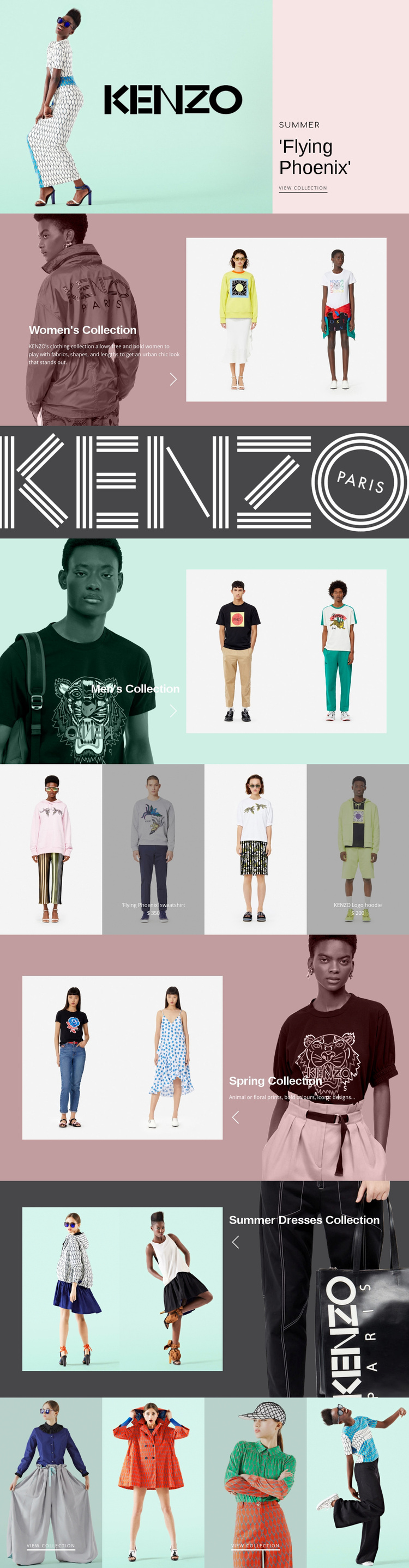 Atelier of modern fashion Website Template