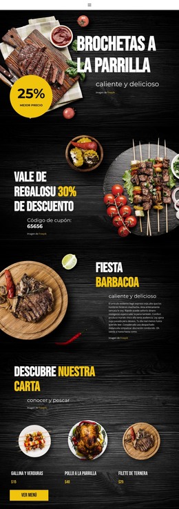 Hot and Delicious Tema de WordPress