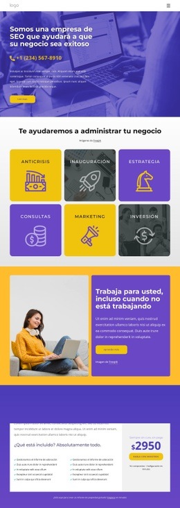 Creador De Sitios Web Premium Para Agencia SEO