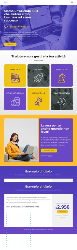 Tema WordPress Premium Per Agenzia SEO