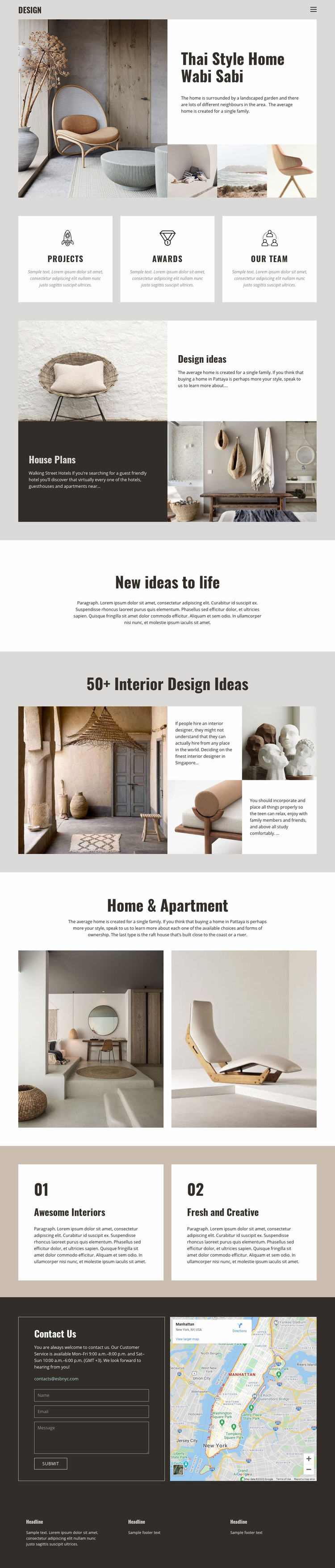 Thai style for home design Web Page Designer