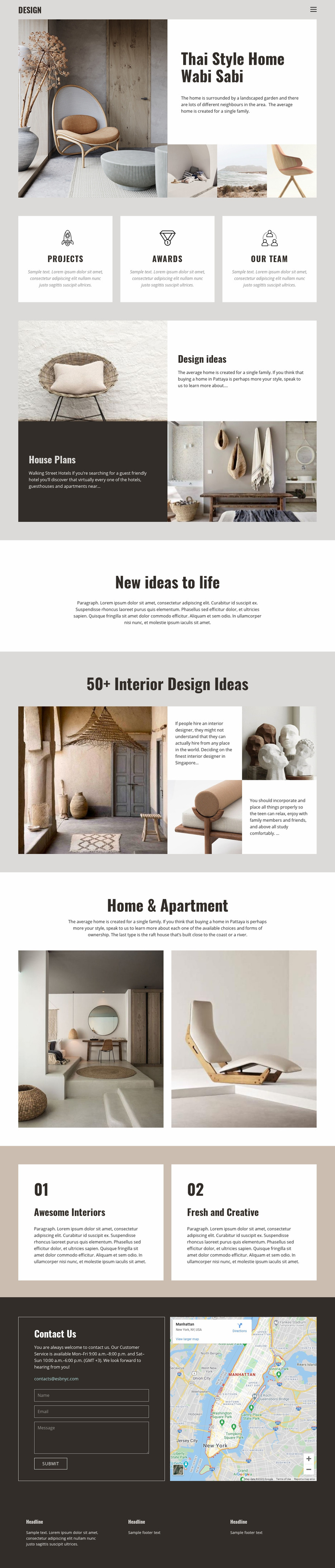 Thai style for home design Wix Template Alternative