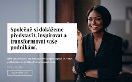 Digitálně Transformujte Své Podnikání – Prémiová Šablona