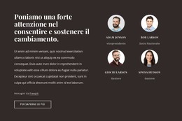 Società Di Consulenza Negli Stati Uniti - Modello Di Sito Web HTML