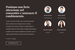 Società Di Consulenza Negli Stati Uniti - Pagina Di Destinazione Della Funzionalità