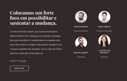 Empresa De Consultoria Nos EUA - Modelo De Site HTML