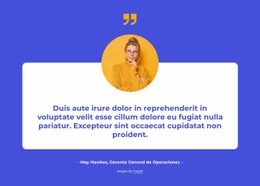 Bloque De Testimonios Con Imagen Circular. - Mejor Diseño De Sitio Web