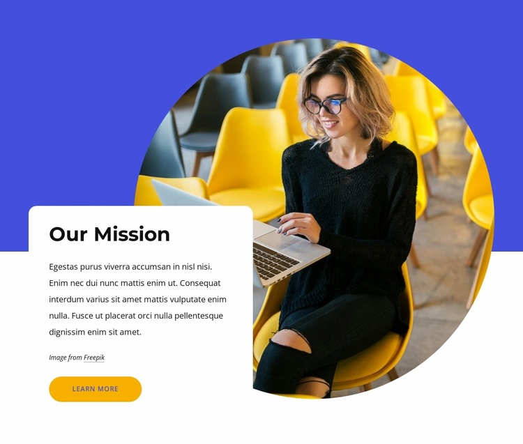 Open lessons Website Template