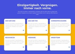 Einzigartigkeit, Genuss – Gebrauchsfertige HTML5-Vorlage