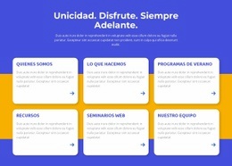 Singularidad, Disfrute: Creador De Sitios Web Para Cualquier Dispositivo