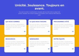 Unicité, Plaisir - Maquette De Site Web Facile À Utiliser