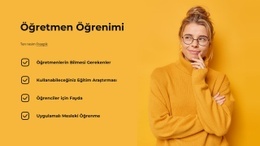 Öğretmen Öğrenmesi