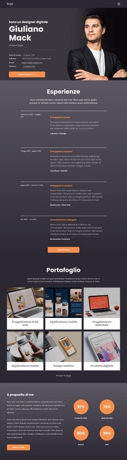 Sono Un Designer Digitale - HTML File Creator