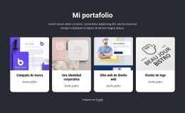 Mi Increíble Portafolio De Diseño - Creador De Sitios Web Profesional