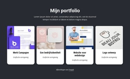 Mijn Geweldige Ontwerpportfolio - Eenvoudig Te Gebruiken WordPress-Thema