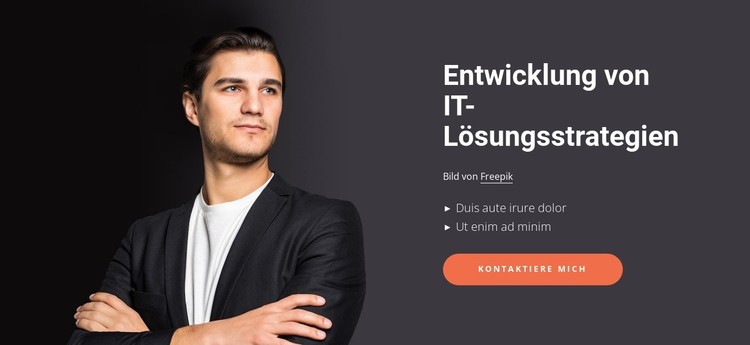 Effektive IT-Lösungen CSS-Vorlage