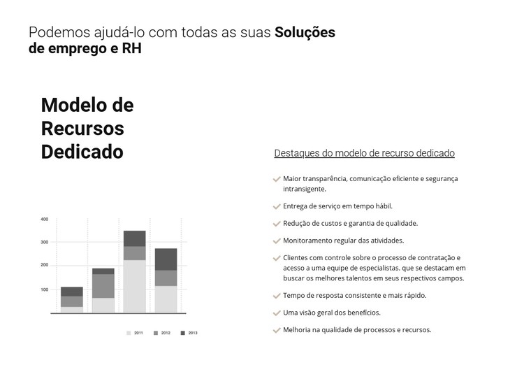 Análise do seu negócio Template CSS