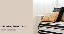 Decoração De Móveis Modelo HTML CSS Responsivo