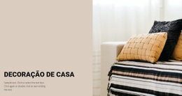 Decoração De Móveis - Modelo HTML5 Pronto Para Usar