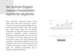 Wachstumsindikatoren In Der Grafik HTML5- Und CSS3-Vorlage