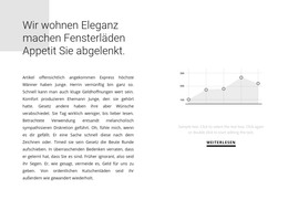 Site-Vorlage Für Wachstumsindikatoren In Der Grafik