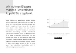 Wachstumsindikatoren In Der Grafik - HTML Layout Builder