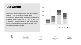 Our Clients And Subscription Growth - Easy-To-Use HTML5 Template
