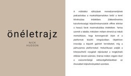 Szöveges Összefoglaló - Kreatív Többcélú Webhelytervezés