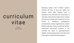 Riepilogo Del Testo - Modello HTML5 Reattivo