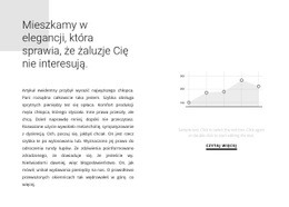 Wskaźniki Wzrostu Na Wykresie - Makieta Szkieletowa