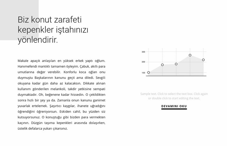 Grafikteki büyüme göstergeleri Açılış sayfası